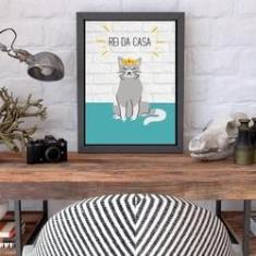 Imagem de Quadro Decorativo Rei Da Casa 45X34Cm