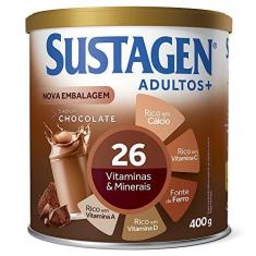 Imagem de Complemento Alimentar Sustagen Adultos+ Sabor Chocolate - Lata 400g