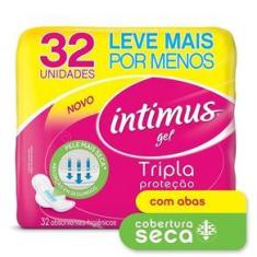 Imagem de Absorvente Intimus Tripla Proteção Seca Com Abas 32 Unidades