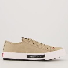 Imagem de Tênis Coca Cola Daytona Feminino Caqui-Feminino