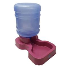 Imagem de Bebedouro Maxi Garrafa 10 Litros Para Cães - Rosa - Pró - Canine