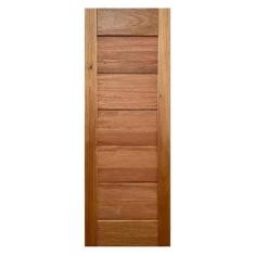 Imagem de Porta de Madeira Maciça BBB Linha Econômica Casmavi de Cedro Arana - 2