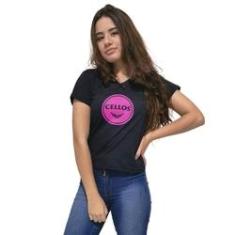 Imagem de Camiseta Feminina Gola V Cellos Bowl Premium W