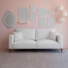 Imagem de sofá na caixa ubbe bouclé branco 200 cm