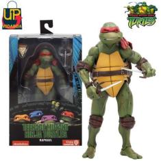 Imagem de Boneco Premium Articulado Raphael Tartarugas Ninjas 16cm action figure