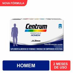 Imagem de Multivitamínico Centrum Essentials Homem de A a Zinco com 60 Comprimidos 60 Comprimidos
