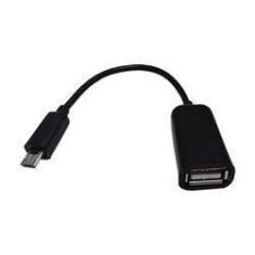 Imagem de Cabo Adaptador V8 Micro USB Para USB Fêmea Otg