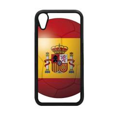 Imagem de Capa para iPhone XR com bandeira nacional da Espanha para proteção de telefone Apple