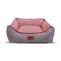 Imagem de Cama Baw Waw Sonequinha Rosa Para Cães E Gatos  - Tamanho P