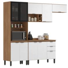 Imagem de Cozinha Completa Modular Firenze 5 Peças Composição 6 Amêndola Touch B