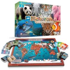 Imagem de Brinquedo Jogo De Tabuleiro Bichorama Animal Planet Infantil - Pais & 