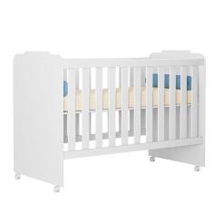 Imagem de Berço Com Rodízios Amour P14 Branco - Mpozenato