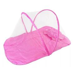 Imagem de Berço Ninho com Travesseiro Acolchoado Portátil Dobrável Tenda Mosquit