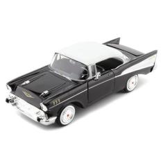 Imagem de Miniatura Chevrolet Bel Air Black 1957 Escala 1/43 Lucky - Lucky Model