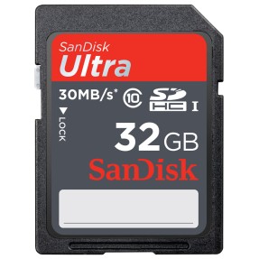 Imagem de Cartão de Memória SDHC-I SanDisk Ultra 32 GB SDSDU-032G