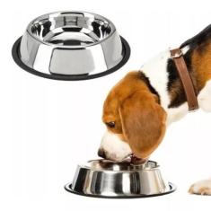 Imagem de Tigela Chalesco Inox Comedouro Pet Para Cães E Gatos 150ml