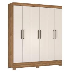 Imagem de Guarda Roupas Verso 6 Portas 2 Gavetas Demobile