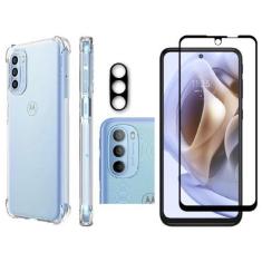 Imagem de Capinha + Película 3D + Película de Câmera Moto G31 - Armyshield