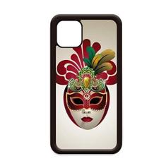 Imagem de Capa de rosto redondo Happy Carnival of Venice para iPhone 12 Pro Max para Apple Mini Mobile Case Shell