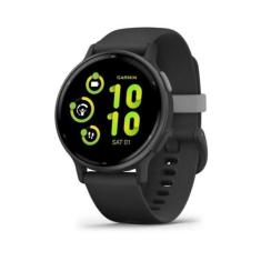 Imagem de Smartwatch Relógio Garmin Vivoactive 5 Preto com Monitor Cardíaco de P