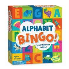 Imagem de Jogo de tabuleiro Peaceable Kingdom Alphabet Bingo Kids 4+ Years