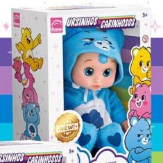 Imagem de Boneca - Lilty Kids - Ursinhos Carinhosos - Azul ROMA JENSEN