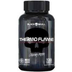 Imagem de Termogênico Thermo Flame 120 Tablets Black Skull