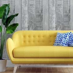 Imagem de Papel de Parede Adesivo Madeira Comércio N02258 Rolo de 0,58x3,00M