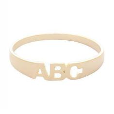 Imagem de Anel de ouro 18k ABC - Elegancy Joias