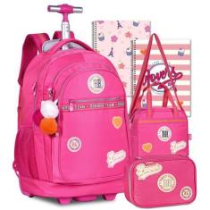 Mochila escolar infantil brancoala oficial - DERMIWIL - Mochila