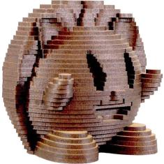 Imagem de Quebra Cabeças 3D Leao Bola Decoração Ornamento Enfeite