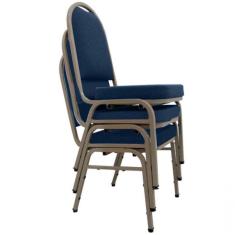 Imagem de 03 Cadeiras Para Hotel E Auditório Linha Hotel Azul