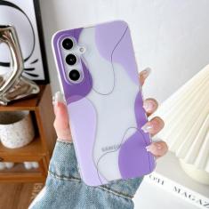 Imagem de DEFBSC Capa compatível com Samsung Galaxy S24 Plus, design de arte em formato macio com capa protetora de telefone com amortecedor integrado, capa de TPU fina e fofa projetada para Samsung Galaxy S24