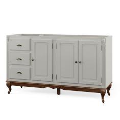 Imagem de Balcão De Pia Para Cozinha Hannover - M560703 Largura 160cm Cor Laca - Off White