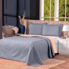 Imagem de Jogo de Cama Liso de Verão Aconchego Toque Macio - DECORALAR, Casal, C