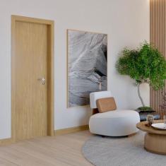 Imagem de Kit Porta Completa com Ferragens 213x94x14 Direita Incoportas