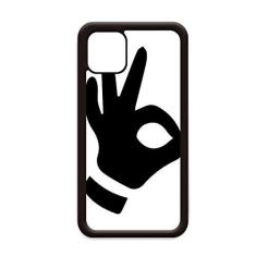 Imagem de OK Gesture Outline Padrão para iPhone 11 Pro Max Capa para Apple Mobile Case