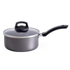 Imagem de Panela 18Cm de Alumínio Antiaderente com Tampa de Vidro Temperada  Enjoy