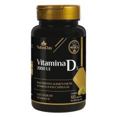 Imagem de Vitamina D3 2000Ui 60 Cáps - Natusday