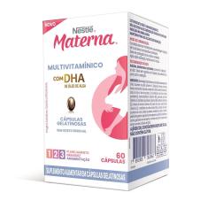 Imagem de Suplemento Alimentar Nestlé Materna Multivitamínico DHA 60 cápsulas 60 cápsulas