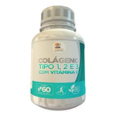 Imagem de Colágeno Tipo 1, 2 E 3 Com Vitamina C 500mg 60 Cápsulas
