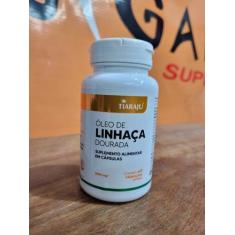 Imagem de Óleo De Linhaça Dourada 60 Cápsulas Softgel - Tiaraju