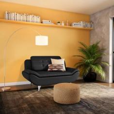 Imagem de Sofá 2 Lugares Norma Preto - Mobly