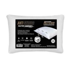 Imagem de Travesseiro fibra peletizado anti-stress 70x50cm  lavável - Master Com