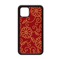 Imagem de Capa de celular estilo chinês japonês com estampa de flores asiáticas para iPhone 11 Pro Max