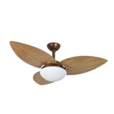 Imagem de Ventilador Teto Infinity Lótus Chocolate 3 Pás Freijó 110 V