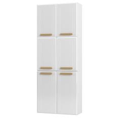 Imagem de Paneleiro Duplo de Aço 6 Portas Ágata Branco