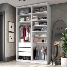 Imagem de Guarda-Roupa Closet Sion 3 GV Branco 140 cm