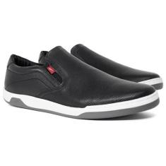 Imagem de Tênis Sapatênis Slip On Ferracini 24h Casual Masculino Couro Calce Fác