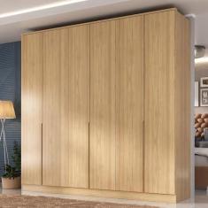 Imagem de Guarda-roupa 100% Mdf Logan 6 Portas Olmo Italiano